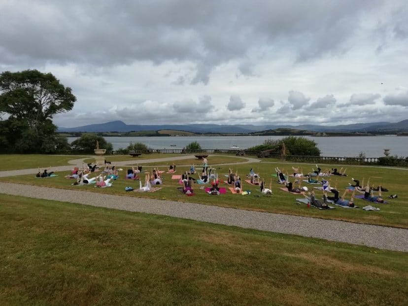 Yoga on the Lawn