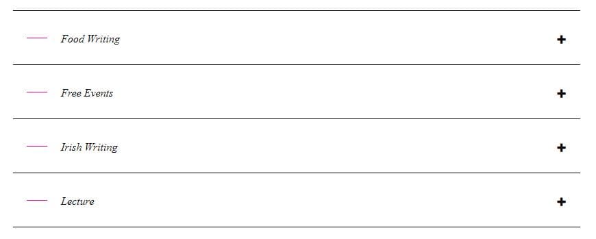 Programme by Type