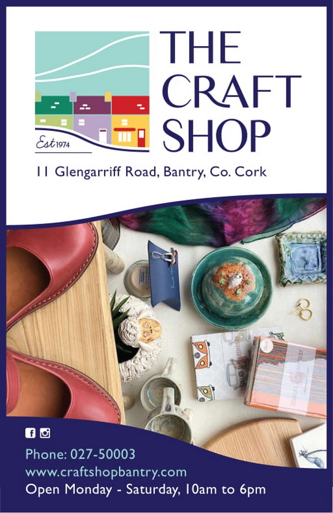 the Craft Shop Bantry Ad 2020