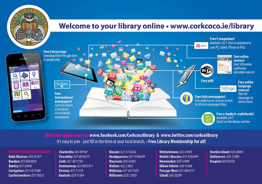 Cork County Library - LF Ad 2019