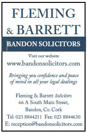 Fleming & Barrett Solicitors 2019 CMF Ad