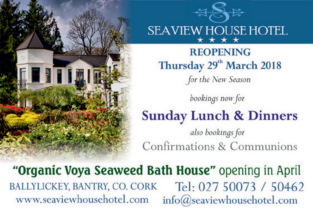 Seaview House Hotel LF 2019 Ad