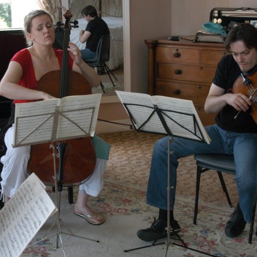 ASCH Trio in rehearsal