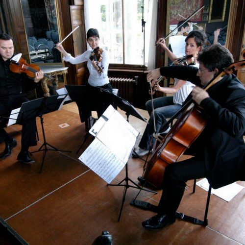 Quatuor Terpsyordes rehearsing 2007