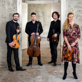 Members of Pavel Haas Quartet