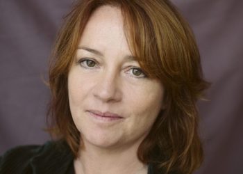 Portrait of author Eimear McBride for Faber & Faber. By Kat Green. 2024.