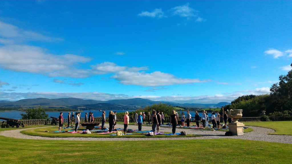 Yoga on the Lawn
