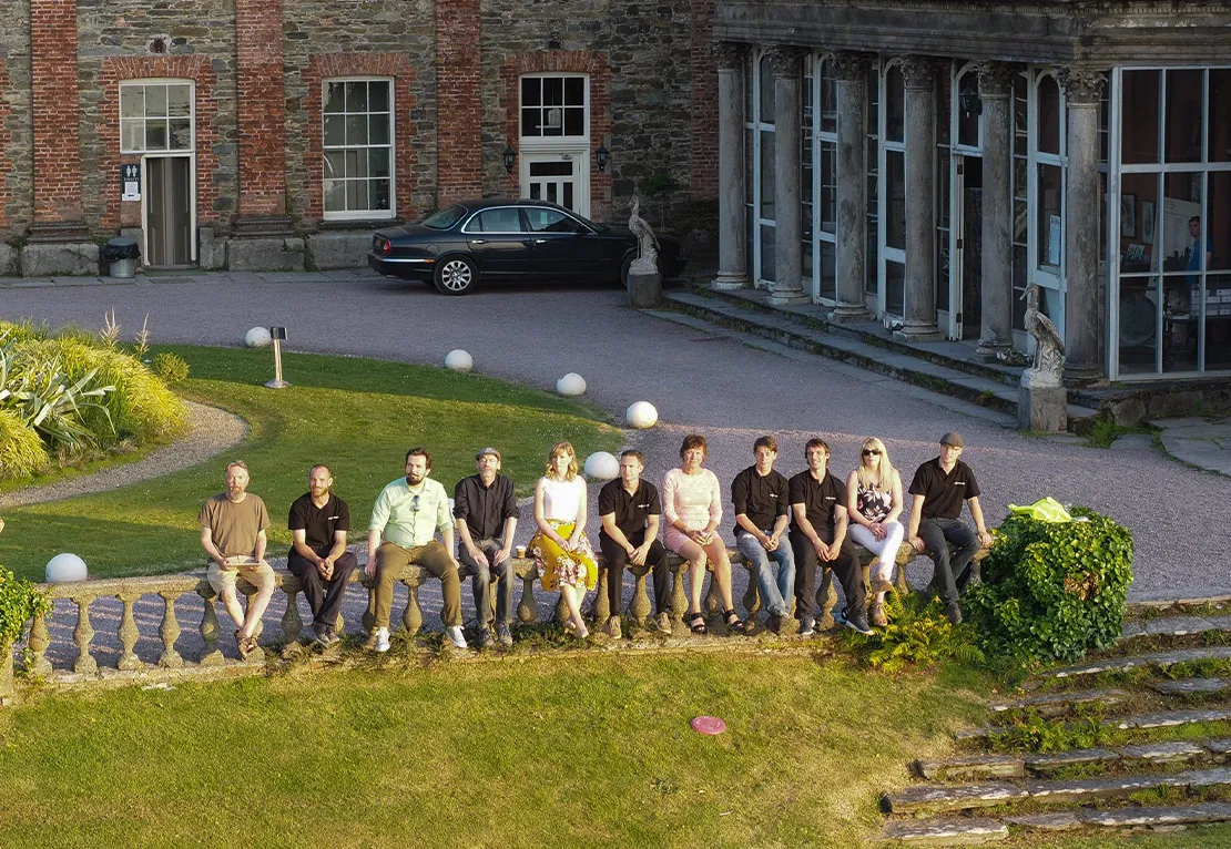 Volunteers from above