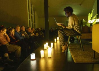 Writer presents At the Lighthouse