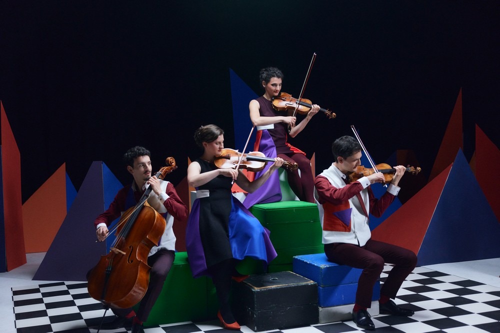 v. Masterclass with Tchalik Quartet