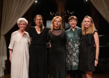 Rhona Clarke, Deirdre Brenner, Lotte Betts Dean, Elaine Agnew, Deirdre McKay. McKay has been nominated for an Ivor Novello Composer Award.